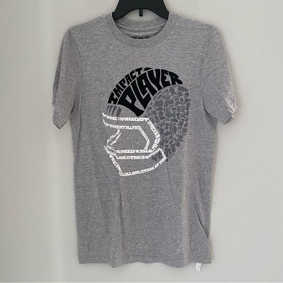 Adidas Men’s Crew Neck Short Sleeve The Go-To Tee Football Print Size S - Picture 1 of 3